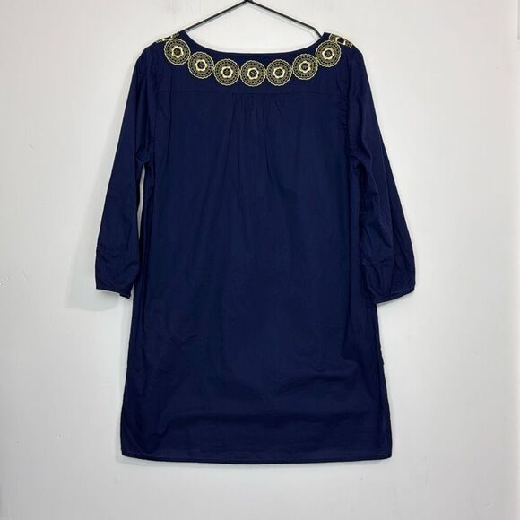Lilly Pulitzer Mia Beach Tunic in True Navy L - Picture 3 of 6
